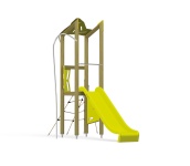 kiipeilyteline, hiekkalaatikko, keinu, liukumäki, jousikeinu, karuselli, novum